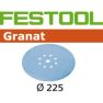 Festool 205657 Schuurschijven STF D225/8 P120 GR/25 - 1