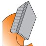 CMT 285.580.10M Zaagblad met links/rechts trapezium vertanding Extreme 250 x 30 x 80T - 2