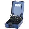 Bohrcraft 17101330006 Verzinker Set KS6-K Co HSS-E ABS-Box //6,3 - 20,5/ 6-dlg - 1