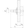 Fischer 519771 Hollewandplug HM 4 x 60 S met schroef 50 stuks - 5