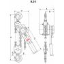 Rema 0270009-1.5 X-LH63/6300KG X-Line Rateltakel 6300 KG - 2