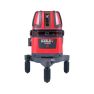 Levelfix 554106 CL805R-XL Multilijnlaser Rood + Ontvanger + Statief - 3