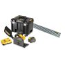 DeWalt DCS520T2R-QW-DWS5022-XJ DCS520T2R-QW XR FlexVolt 54 Volt 6,0Ah Li-Ion Invalzaag 165mm + Liniaal 1500mm - 3