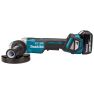 Makita DGA519RTJ Haakse Slijper X-Lock 18V 5.0Ah Li-Ion 125mm - 1