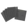 DTM8663-QZ Sanding Mesh 115 x 115 mm K40 5 pieces - 1