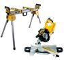 DeWalt DWS774SET-QS DWS774SET XPS Telescopische afkort- en verstekzaag 1400 Watt 216 mm + DE7033 Onderstel - 2