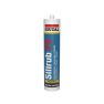 Soudal 115962 Silicone sealant Silirub P2 White Ral 9010 - 310ml - 1