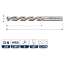 Rotec 112.0450 HSS-E spiraalboor, DIN338, type TLS1000, Ø4,5 - 1