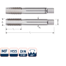 Rotec 305.0805 HSS Handtappenset 2-dlg DIN 2181 MF 8x0,5 - 1