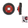 Rotec 798.0130 Kegelborstel M14 100 x 0,30 mm gegolfd staaldraad - 1