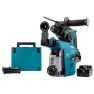 Makita DHR242RTJW Combihamer 18 Volt 5,0 AH Li-ion + DX06 ingebouwde afzuiging met Hepa filter - 3