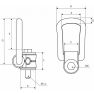 Rema C806X-M30x45-5.0T aanslagbout M30 5000 kg (G10) 2611230 - 2