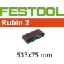 Festool 499159 Schuurband Rubin 2 BS75/533x75-P120 RU/10 - 1